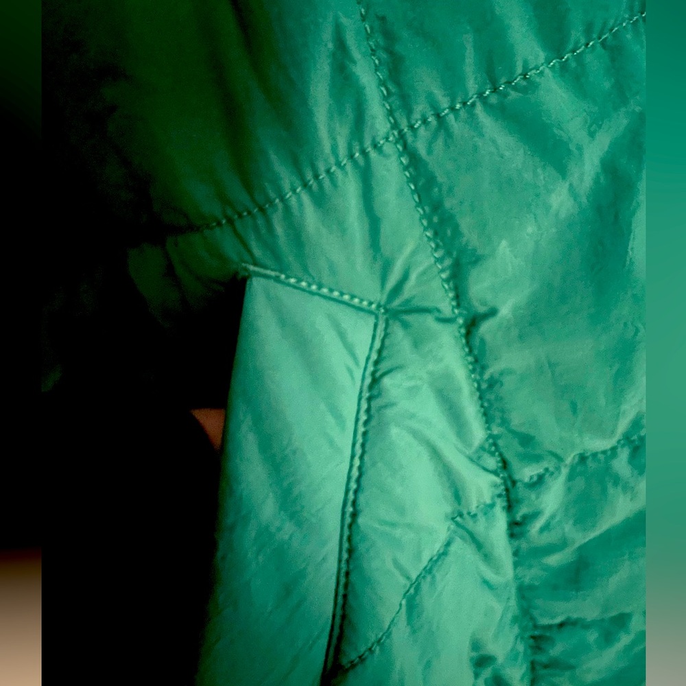vibrant green Free People Pippa Puffer